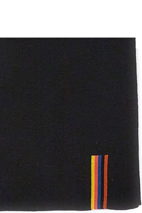 メンズ スカーフ Paul Smith Scarf With Artist Stripe Detail