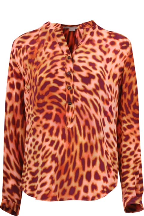 Fashion for Women Stella McCartney Leopard Printed Shirt In Silk