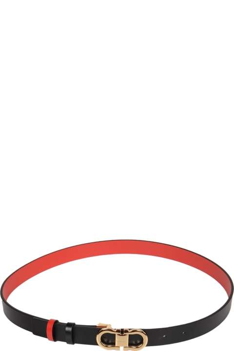 Homeware Ferragamo Double Gancini Belt