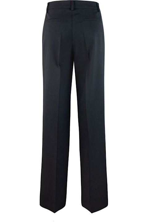 Parosh لـ Women Parosh Pleated Tailored Trousers