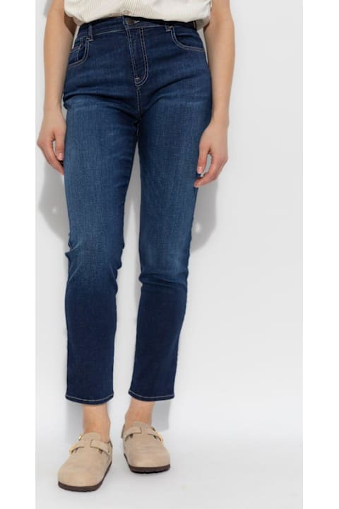 Emporio Armani for Women Emporio Armani Logo Detailed Skinny Jeans