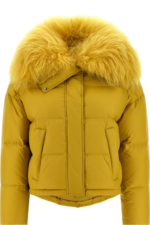 Salomon for Men Salomon Fur Insert Down Jacket