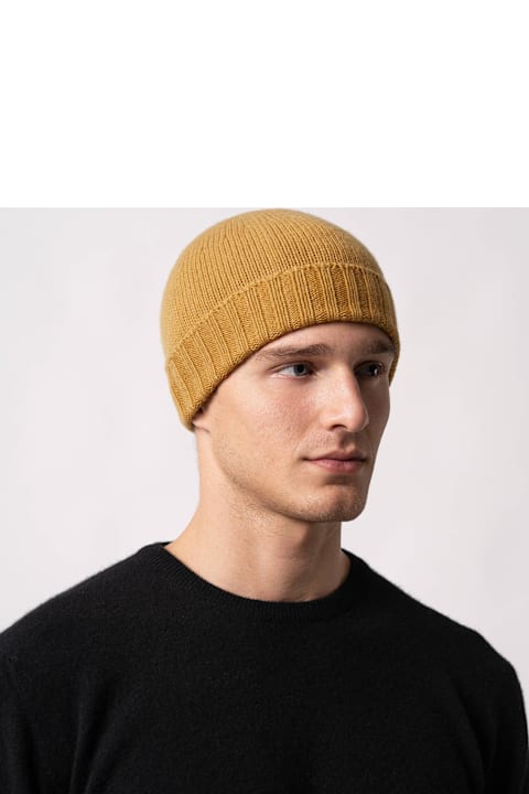 Larusmiani قبعات لـ القسم الرجالي Larusmiani Cashmere Beanie Mount Baker Hat