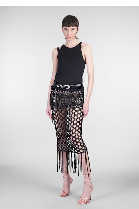 Laneus Clothing for Women Laneus Topwear In Black Cotton
