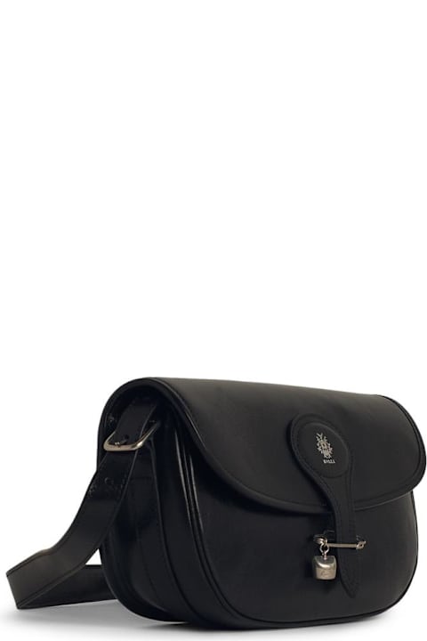 Bally Bags for Women Bally 'beckett' Black Leather Crossbody Bag