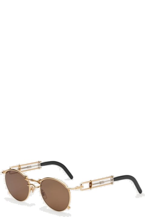 Jean Paul Gaultier نظارات لـ القسم الرجالي Jean Paul Gaultier Eyewear-56-0174 - Pas De Visc21 - Pink From Jean Paul Gaultier