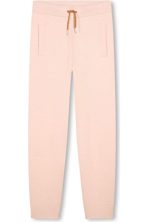 Chloé for Boys Chloé Pink Drawstring Pants