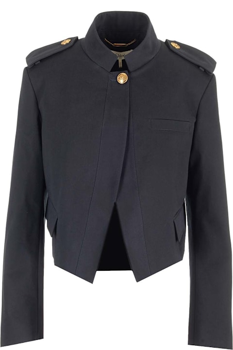 Chloé معاطف وجواكت لـ السيدات Chloé Military Style Jacket