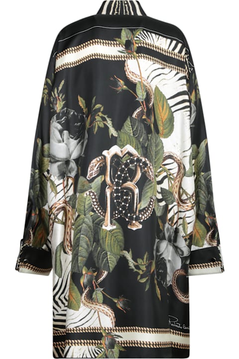 Roberto Cavalli Topwear for Women Roberto Cavalli Silk Scarf Print Shirt