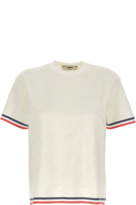 Fendi Clothing for Women Fendi Viscose Blend T-shirt