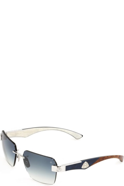 MAYBACH Eyewear for Kids MAYBACH Eyewear The Magic Ideepsea Blue Walnut Burr/