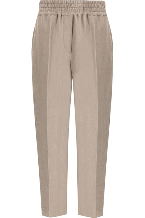 أدوات منزلية Brunello Cucinelli Cotton Trousers