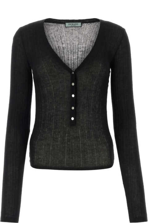 ウィメンズ Durazzi Milanoのニットウェア Durazzi Milano Black Cashmere Sweater