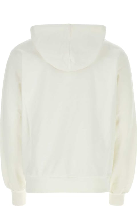 Fleeces & Tracksuits for Men Marni Ivory Cotton Sweatshirt