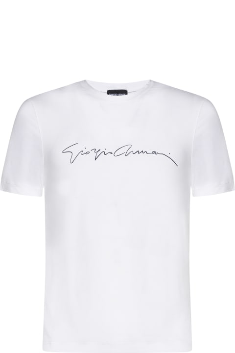 Homeware Giorgio Armani Logo Viscose T-shirt