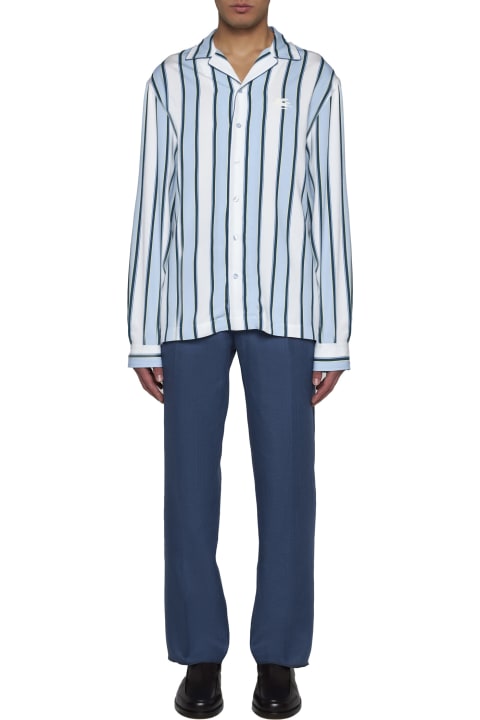 Homeware Etro Embroidered Viscose Blend Shirt