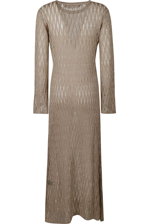 Federica Tosi for Women Federica Tosi See Through Long-sleeved Dress