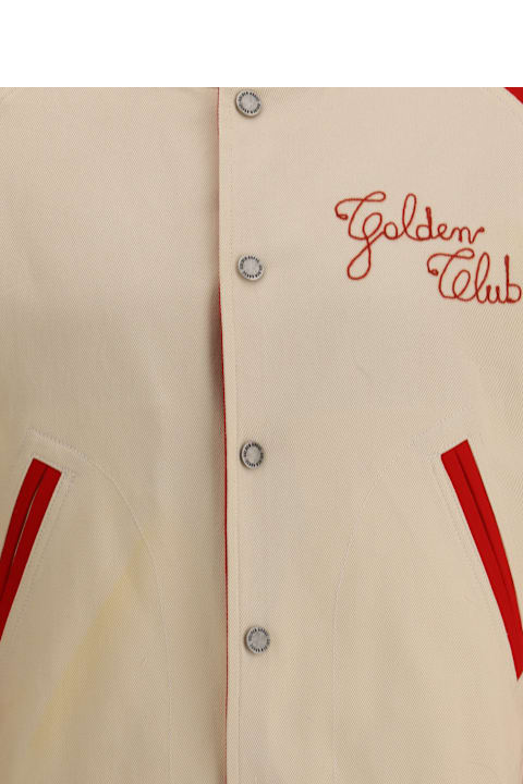 Golden Goose Coats & Jackets for Women Golden Goose Embroidered Bomber Jacke
