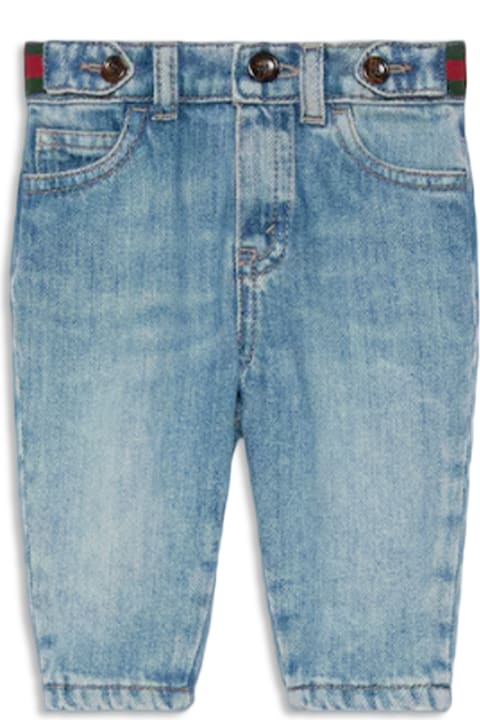 Gucci Bottoms for Baby Girls Gucci Denim Jeans