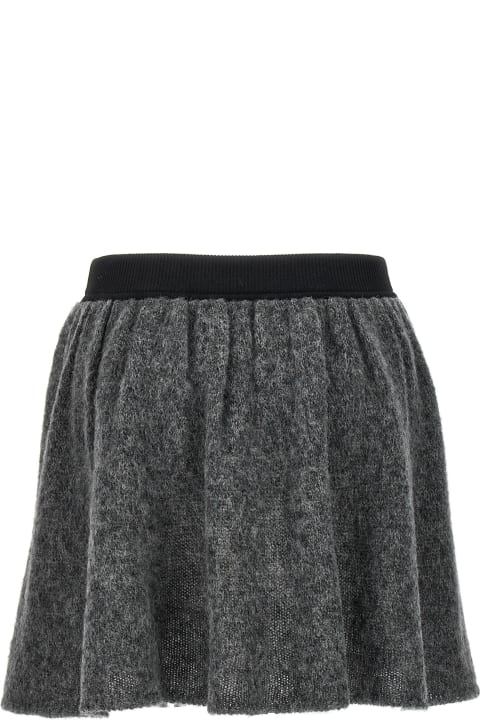 ウィメンズ ウェア Loewe Two-tone Miniskirt