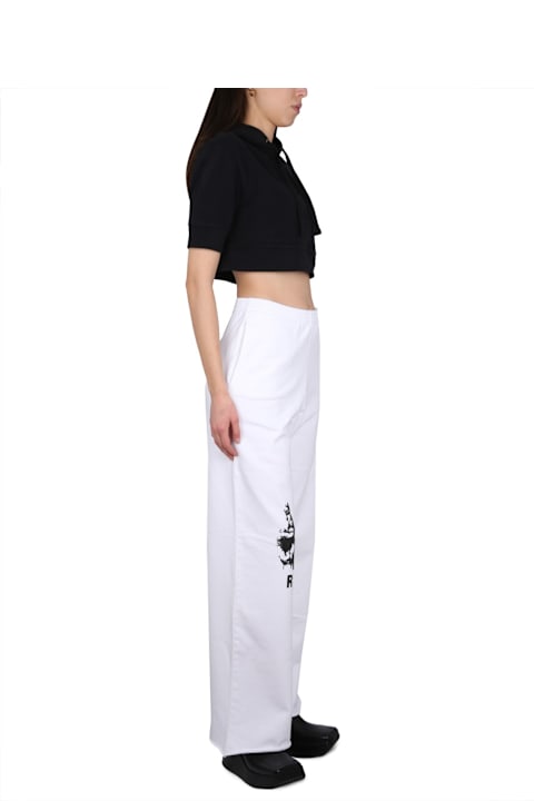 Raf Simons Fleeces & Tracksuits for Women Raf Simons Sweatshirt With Logo Embroidery