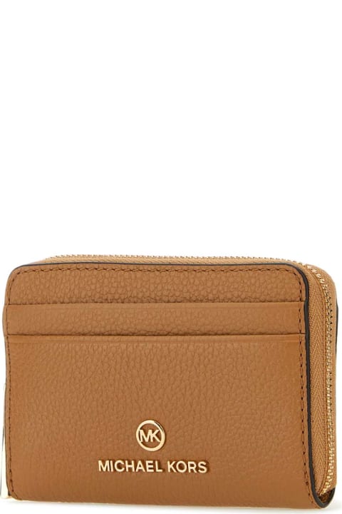 Fashion for Women Michael Kors Camel Leather Wallet