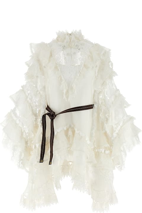 Zimmermann Dresses for Women Zimmermann 'crush Heart Trim' Mini Dress