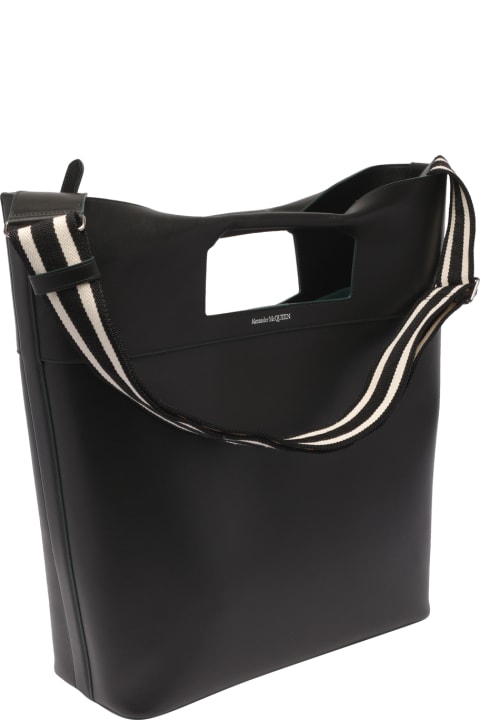 Totes for Men Alexander McQueen The Square Bow Bag
