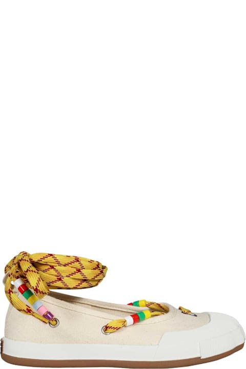 Vivienne Westwood Ballet Flats With Decorative Insert