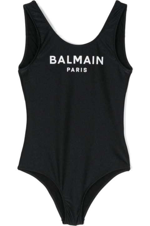 Balmain Swimwear for Girls Balmain Costume Con Logo