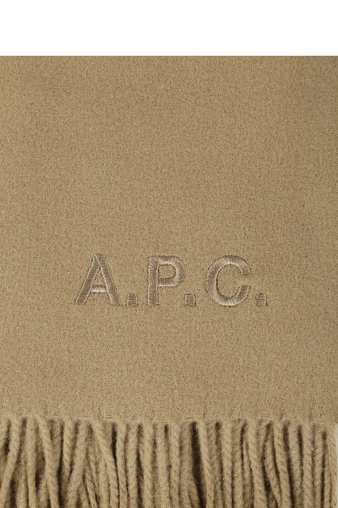 A.P.C. Scarves for Men A.P.C. Echarpe Alix Brodee