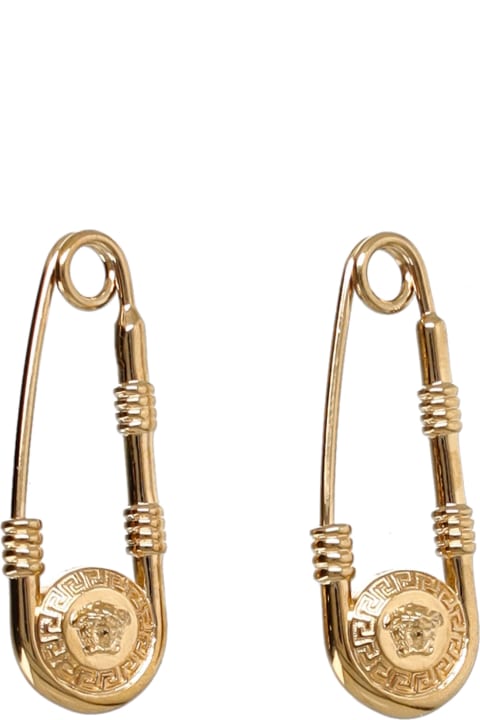 Versace Earrings for Women Versace Safety Pin Earrings