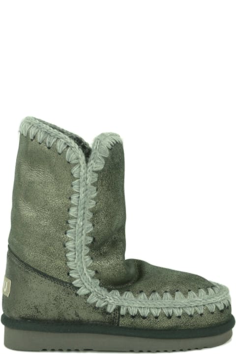 Fashion for Women Mou Mou "eskimo24" Ankle Boots In Nubuck