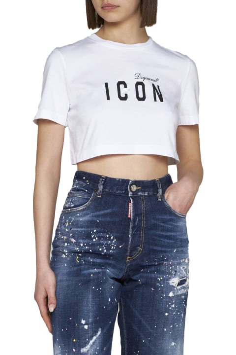 Dsquared2 for Women Dsquared2 Icon Cotton T-shirt
