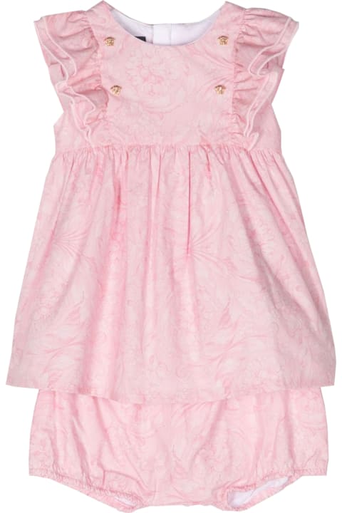 Versace Clothing for Baby Girls Versace Dress With Ruffles
