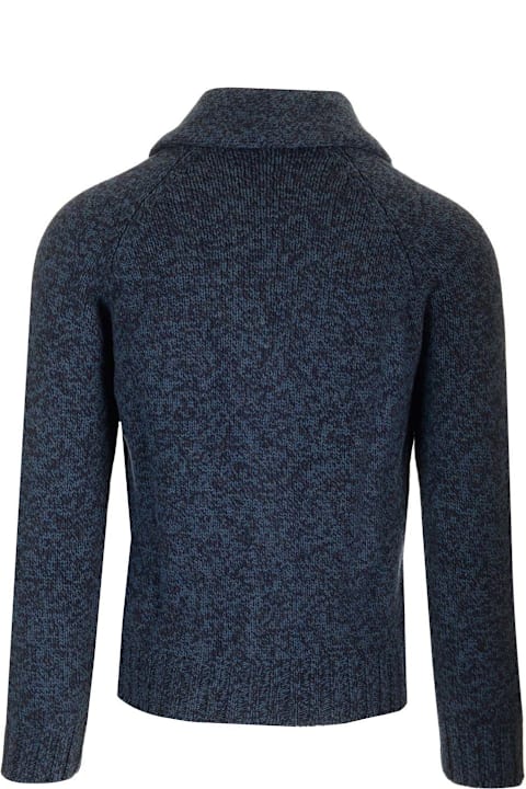 Barba Napoli Clothing for Men Barba Napoli Cardigan In Pure Virgin Wool