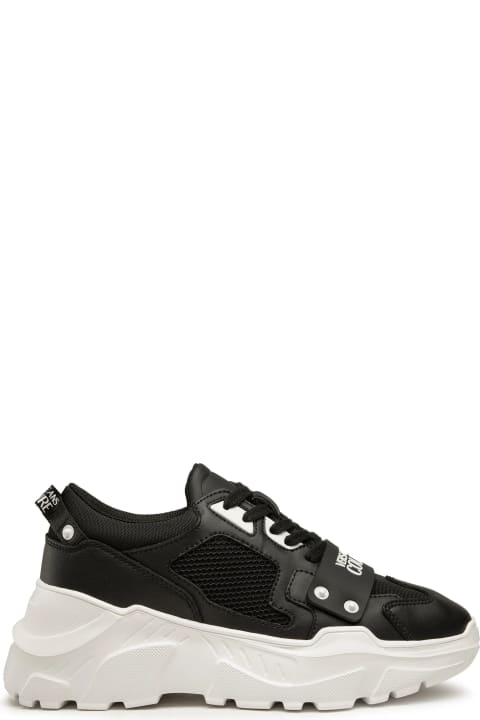 Shoes for Men Versace Jeans Couture Versace Jeans Couture Lblack And White Sneakers
