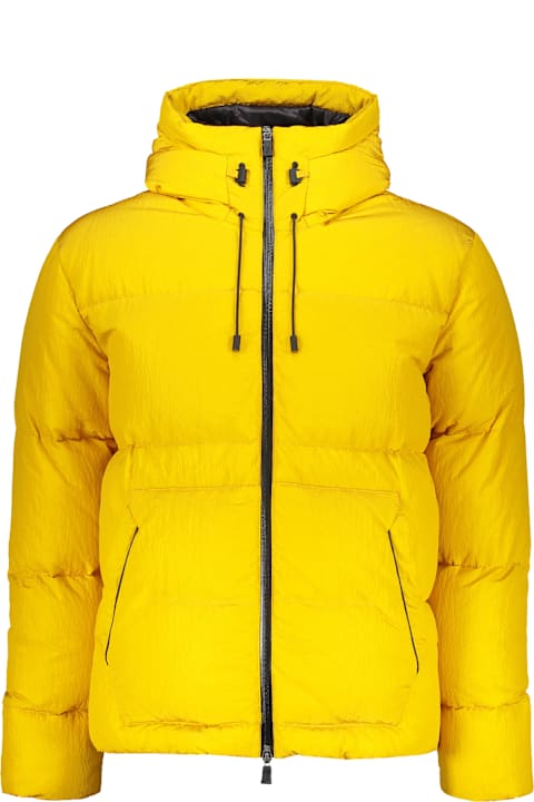 Coats & Jackets for Men Herno Hooded Full-zip Down Jacket