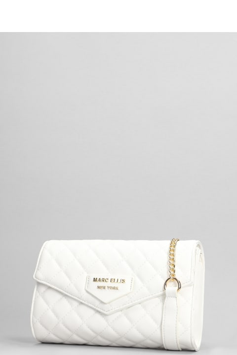 Marc Ellis Shoulder Bags for Women Marc Ellis Leos Shoulder Bag In White Leather