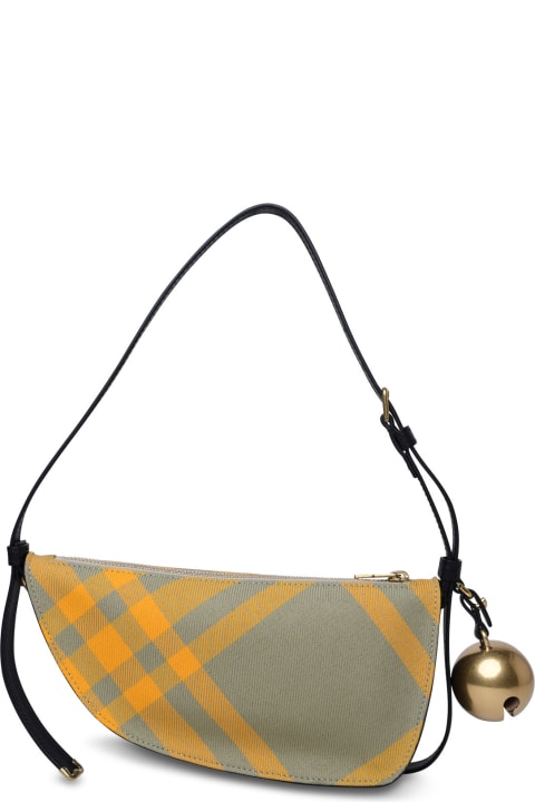 Burberry Bags for Women Burberry 'shield' Multicolor Wool Blend Bag