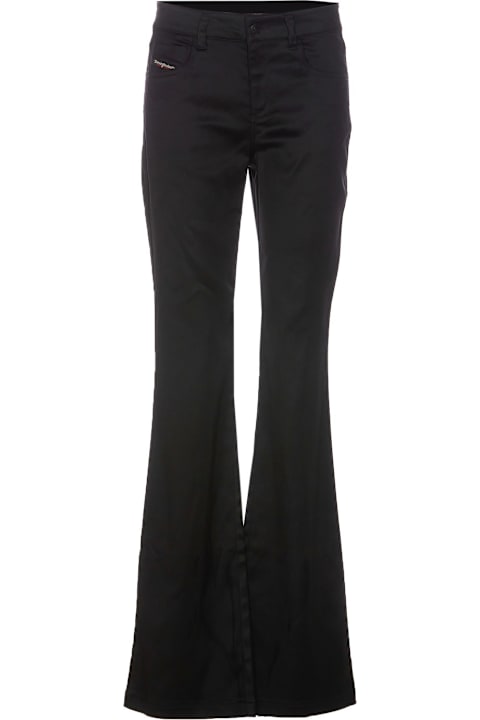 Diesel for Women Diesel P-ebbey Mid-rise Flared Stretched Trousers