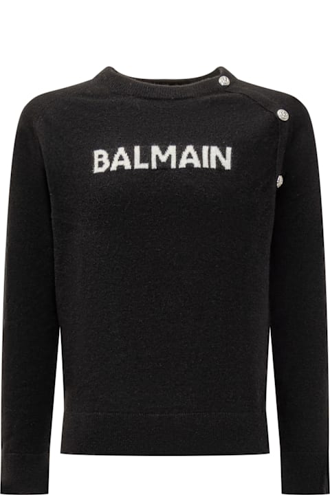 آخر صيحات الموضة من أولاد Balmain Jumper