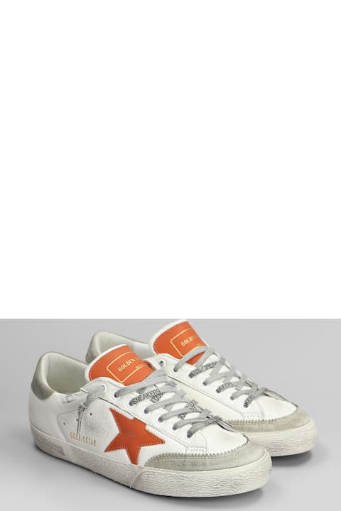 Golden Goose for Men Golden Goose 'st' White Leather Sneakers