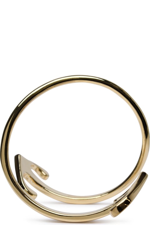 Bracelets for Women Off-White 'mono Arrow' Gold Brass Bracelet
