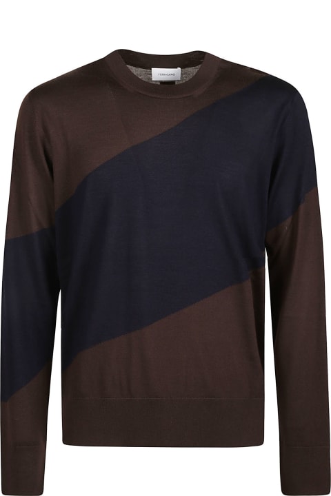 Ferragamo Fleeces & Tracksuits for Men Ferragamo Round Neck Sweater