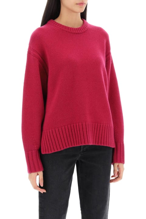 Fashion for Women Guest in Residence Crew-neck Sweater In Cashmere