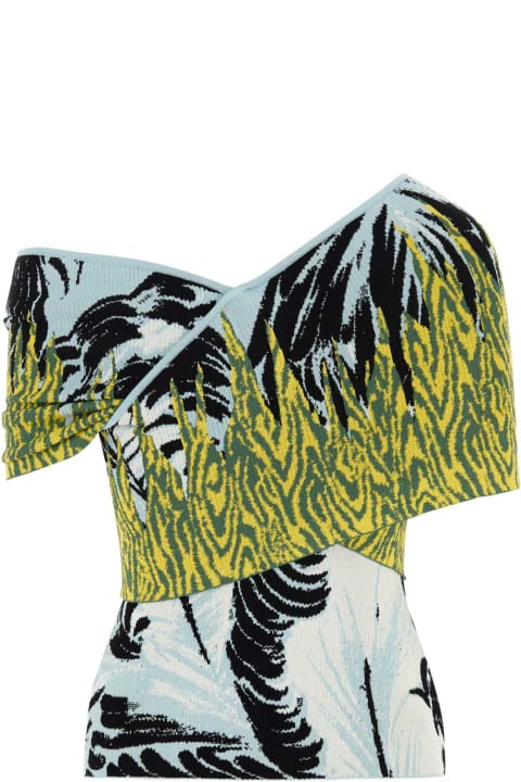 Fleeces & Tracksuits for Women Bottega Veneta Embroidered Jacquard Top