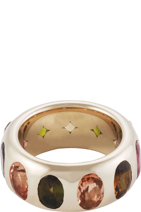 Lo Spazio Jewelry Rings for Women Lo Spazio Jewelry Lo Spazio Multi Colored Tourmaline Ring