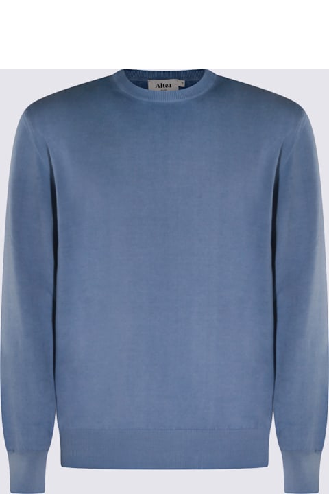 Altea for Women Altea Light Blue Cotton Knitwear