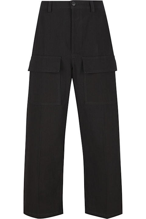 الملابس لـ القسم الرجالي Valentino Garavani Wide Leg Cargo Trousers